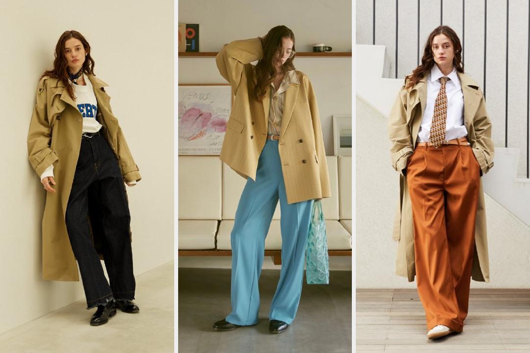 春季时尚穿搭lookbook,流行cleanfitfeel的穿搭