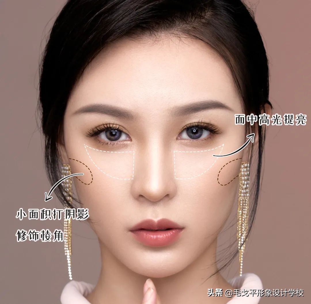 女生“换头级”化妆思路分享,换头化妆教程剪辑