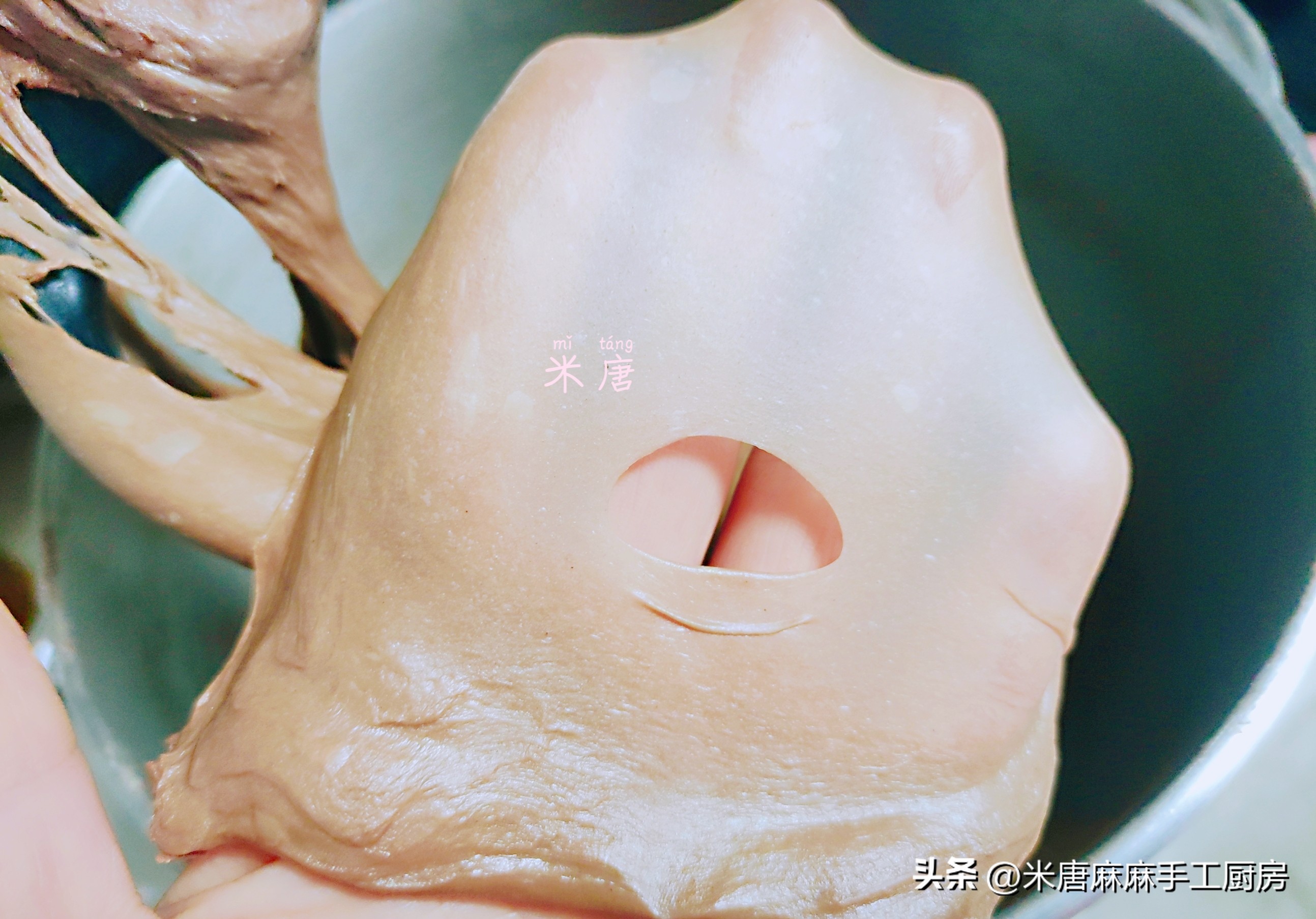 米唐麻麻玩转面团：#吐司日记#奥利奥乳酪吐司