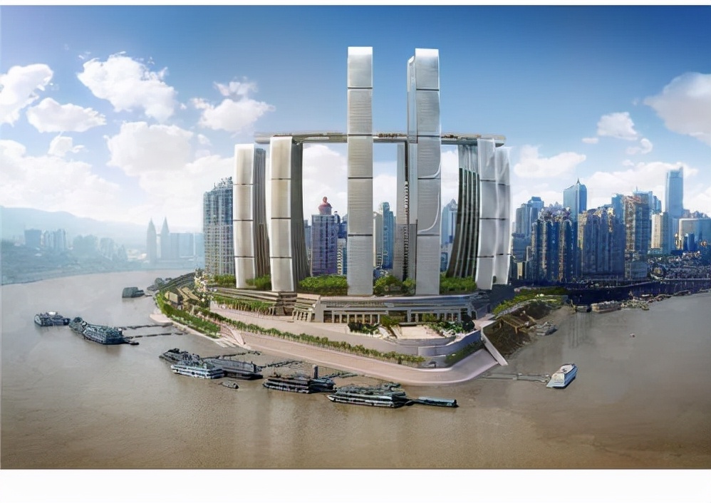 世界首座横向摩天大楼在重庆开建,重庆最高摩天大楼