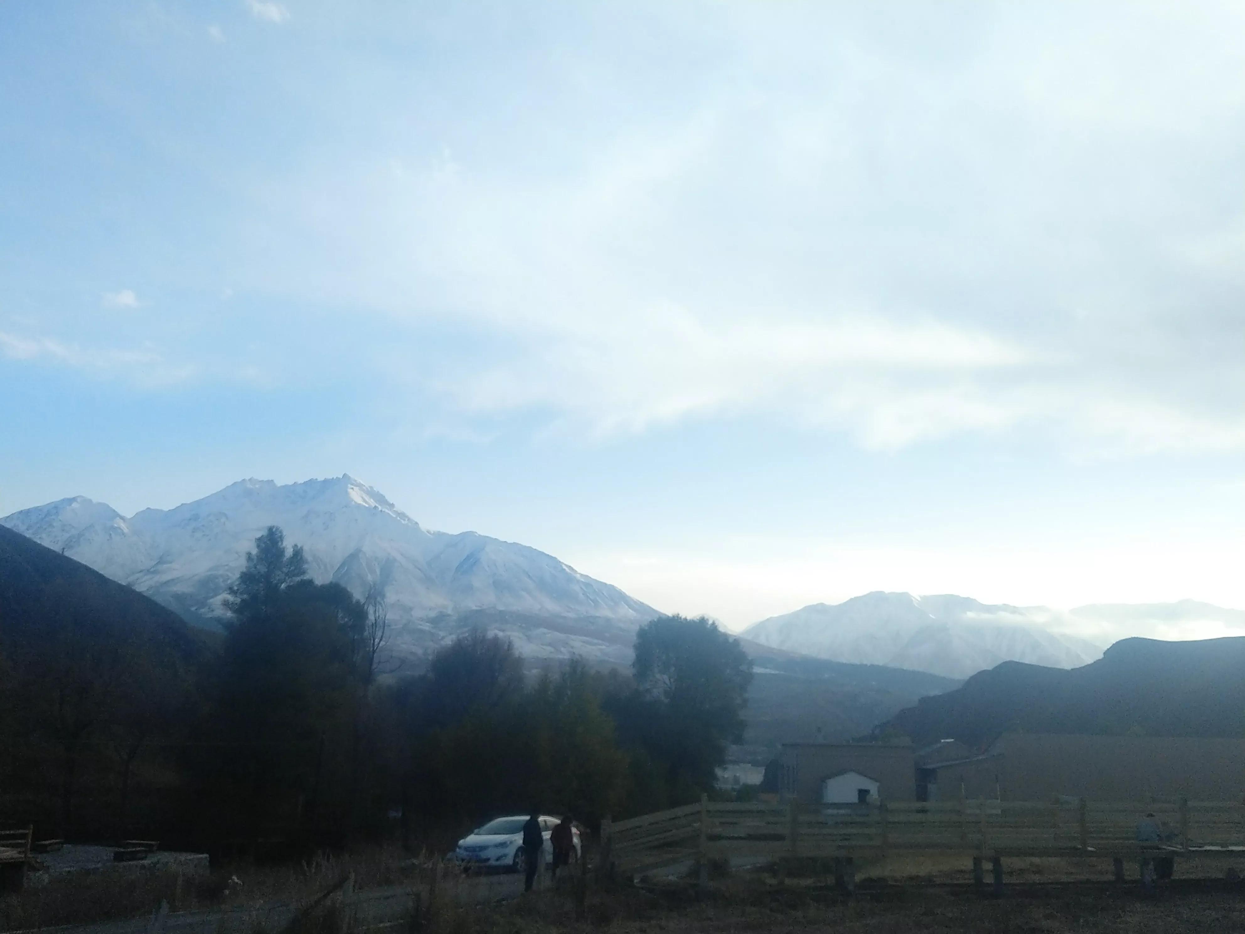 从甘肃翻越祁连山到青海,从肃北到青海沿途风景