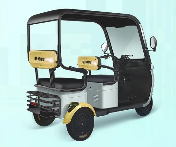 赛鸽全封闭电动三轮车,赛鸽带棚三轮车