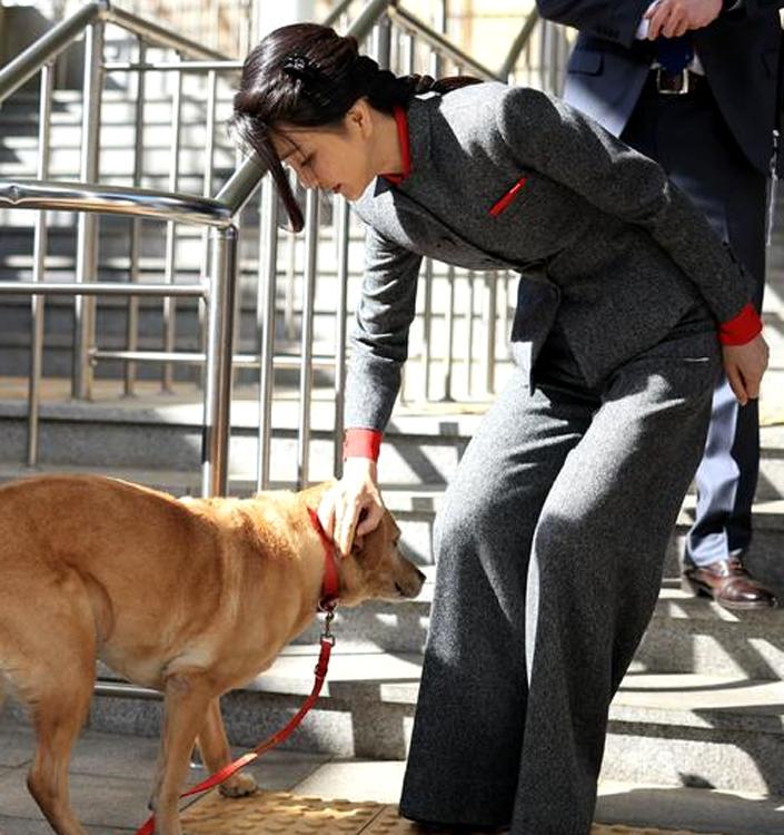 韩国夫人金建熙颜值,韩国第一夫人金建希妆容