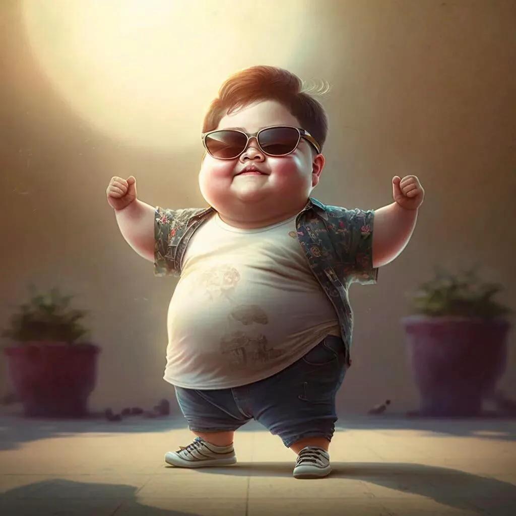 符合胖子的微信头像,胖子专用的微信头像