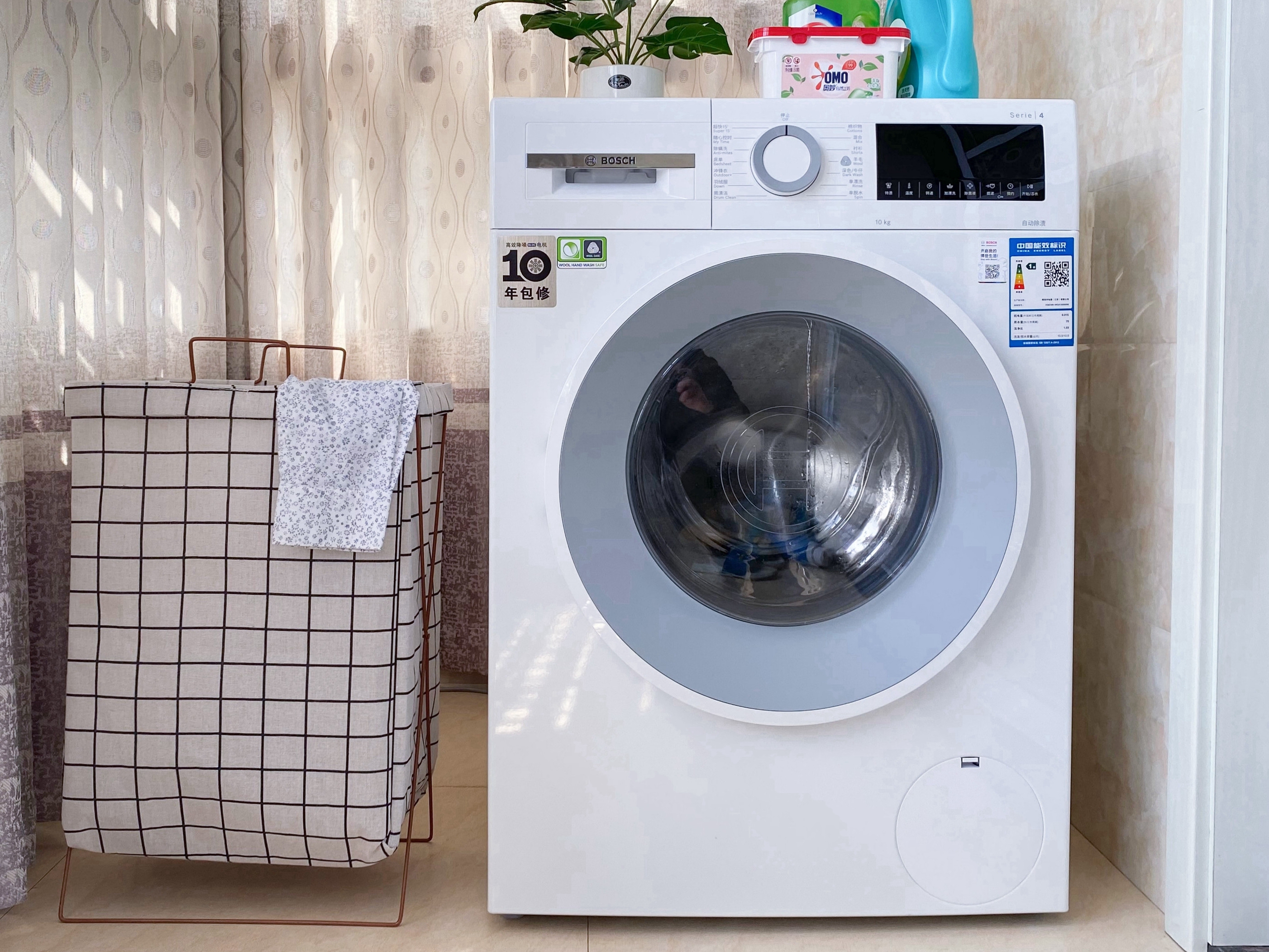 选好洗衣机，生活更安逸！博世云朵白羊毛洗10KG洗衣机使用评测