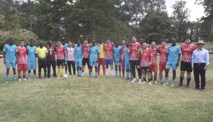 庆祝中肯建交60周年——中肯足球友谊赛成功举办