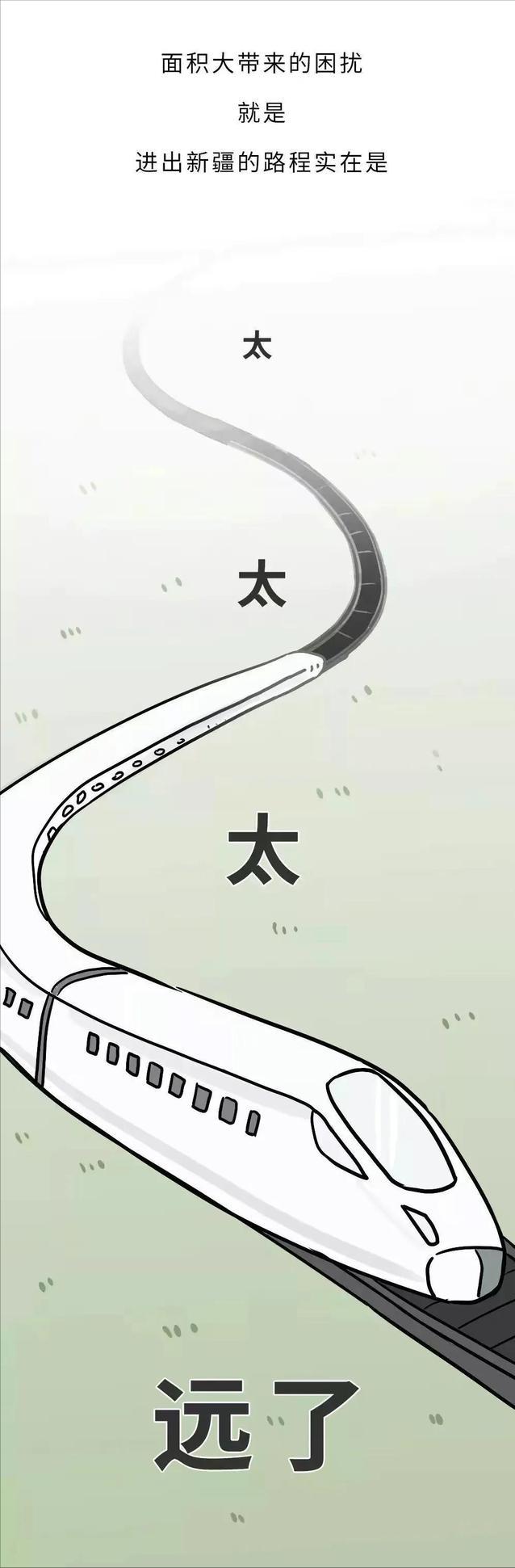 *疆新**到底有多“大”？幽默漫画科普，难怪不包邮