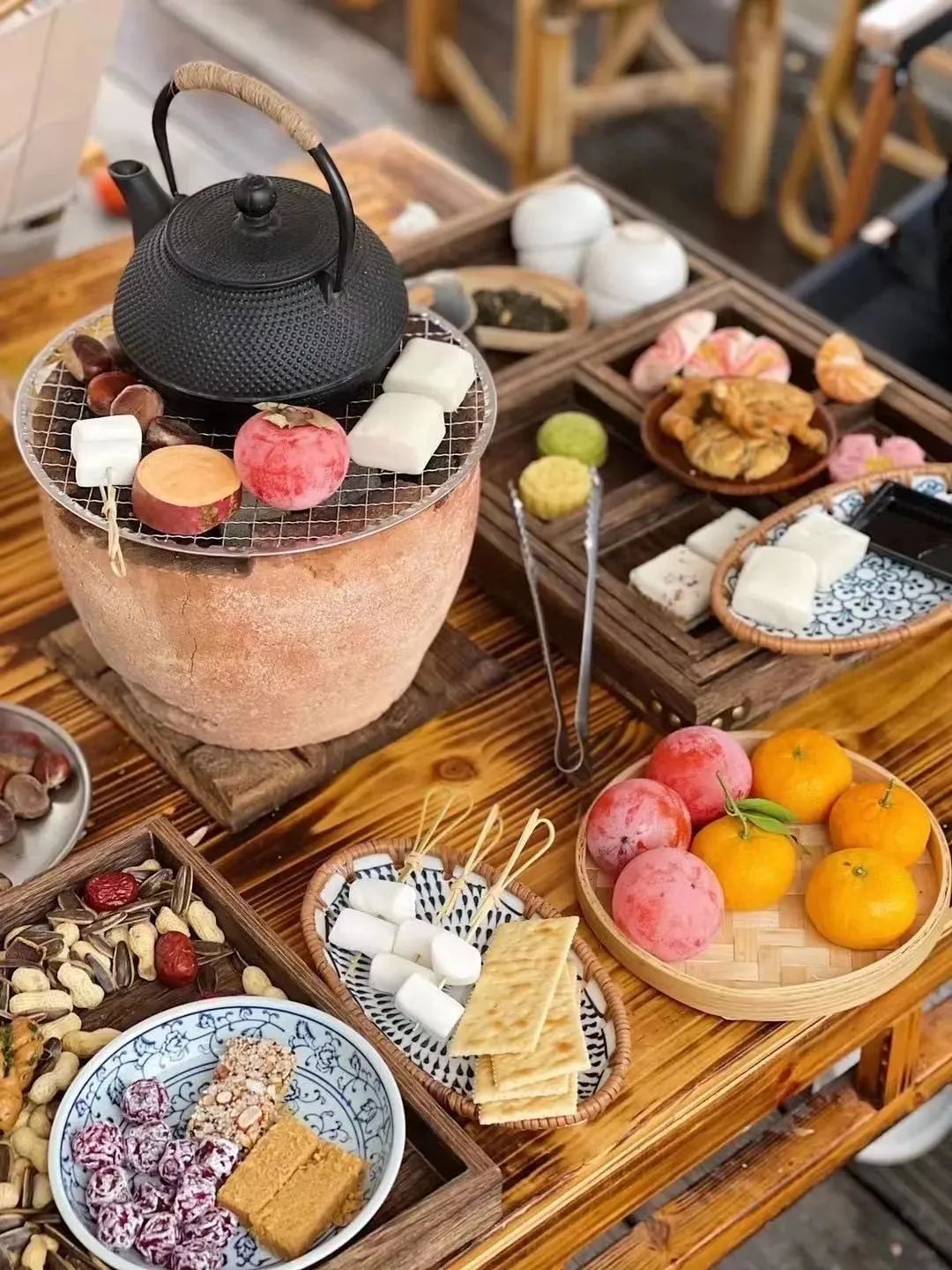 踏青露营地推荐,空港花田古朴森林露营地