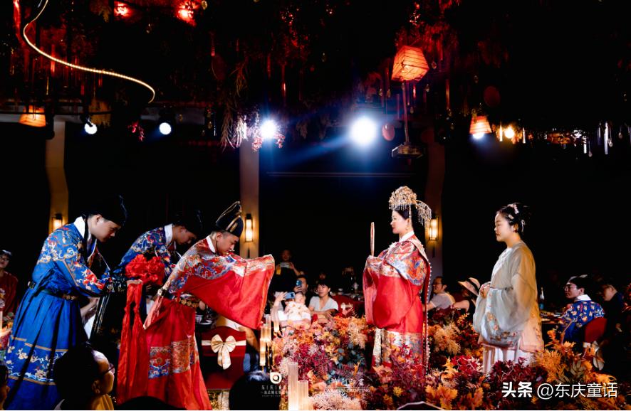 一场仪式感超强的中式婚礼,满满仪式感的婚礼中式婚礼