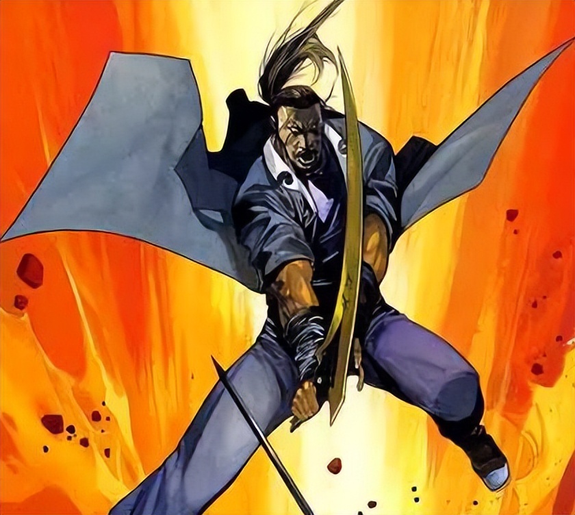 风云第三部前期的顶级高手，修炼断脉剑气，轻松砍断龙儿的两极剑