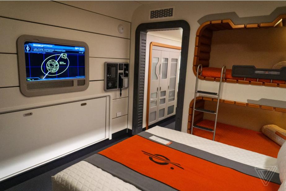 美国迪士尼星球大战酒店,全球高档酒店沉浸式体验