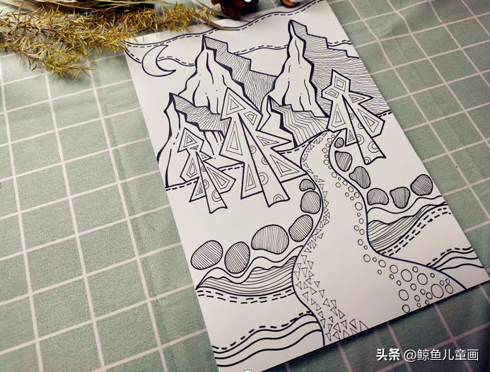 几何森林绿植,几何森林风景