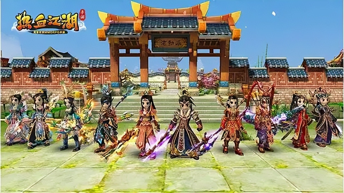 热血江湖手游前期装备推荐,热血江湖手游正宗玩法