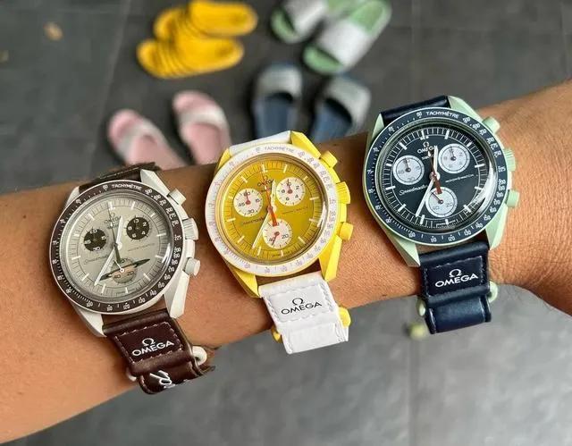 欧米茄斯沃琪联名表哪款最火,卡塔尔小王子欧米茄手表