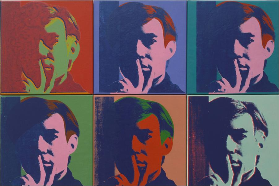 波普艺术大师大卫·霍克尼,波普艺术家安迪沃荷