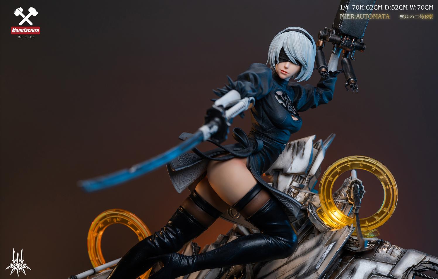 MFstudio尼尔机械纪元一2B白金收藏家系列