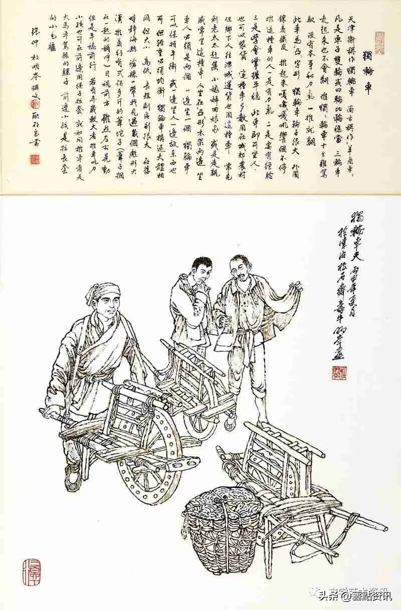 杜明岑《津沽三百六十行》第二辑：市井服务、农耕行旅、旧俗篇