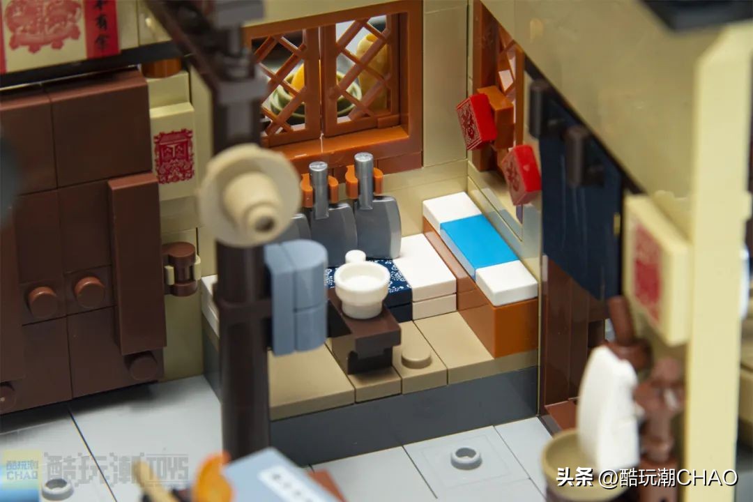 让江湖回忆再次重现掌心—拼奇积木86221同福客栈后院开箱评测