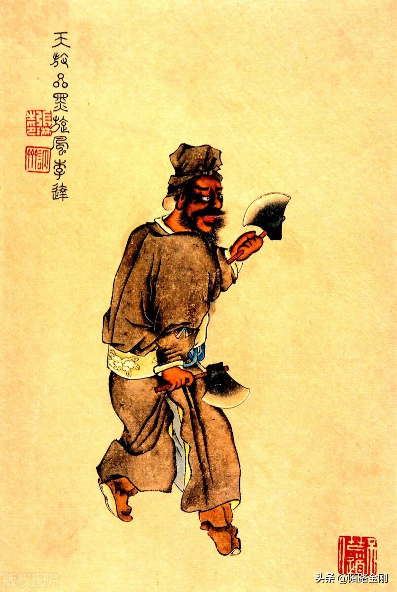 李逵武力在水浒属于什么水平,李逵的武功绝技