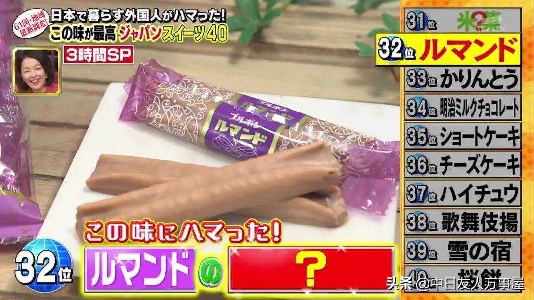 日综请了五百多位居日歪果仁票选最喜欢的零食TOP40