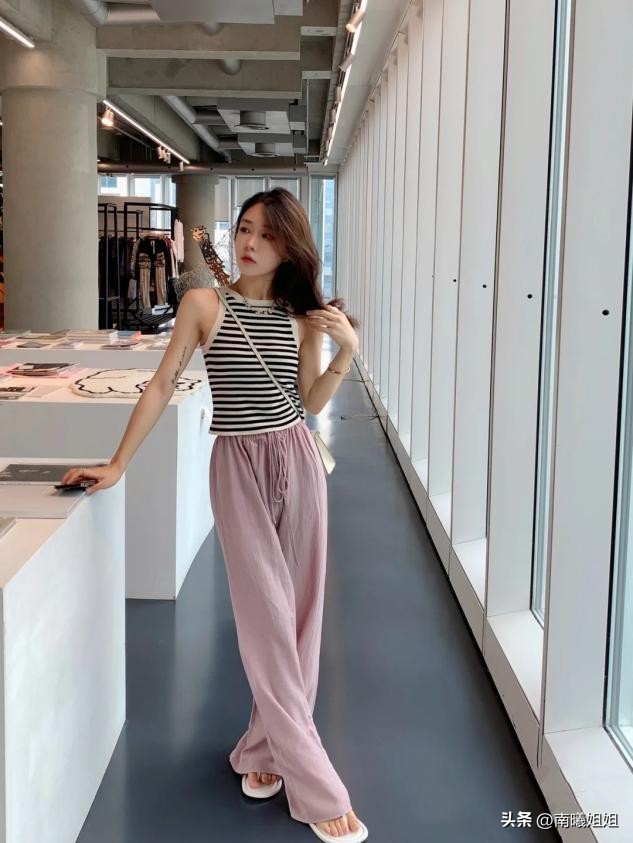 中年女士穿无痕裤好看吗,高腰微喇无痕裤