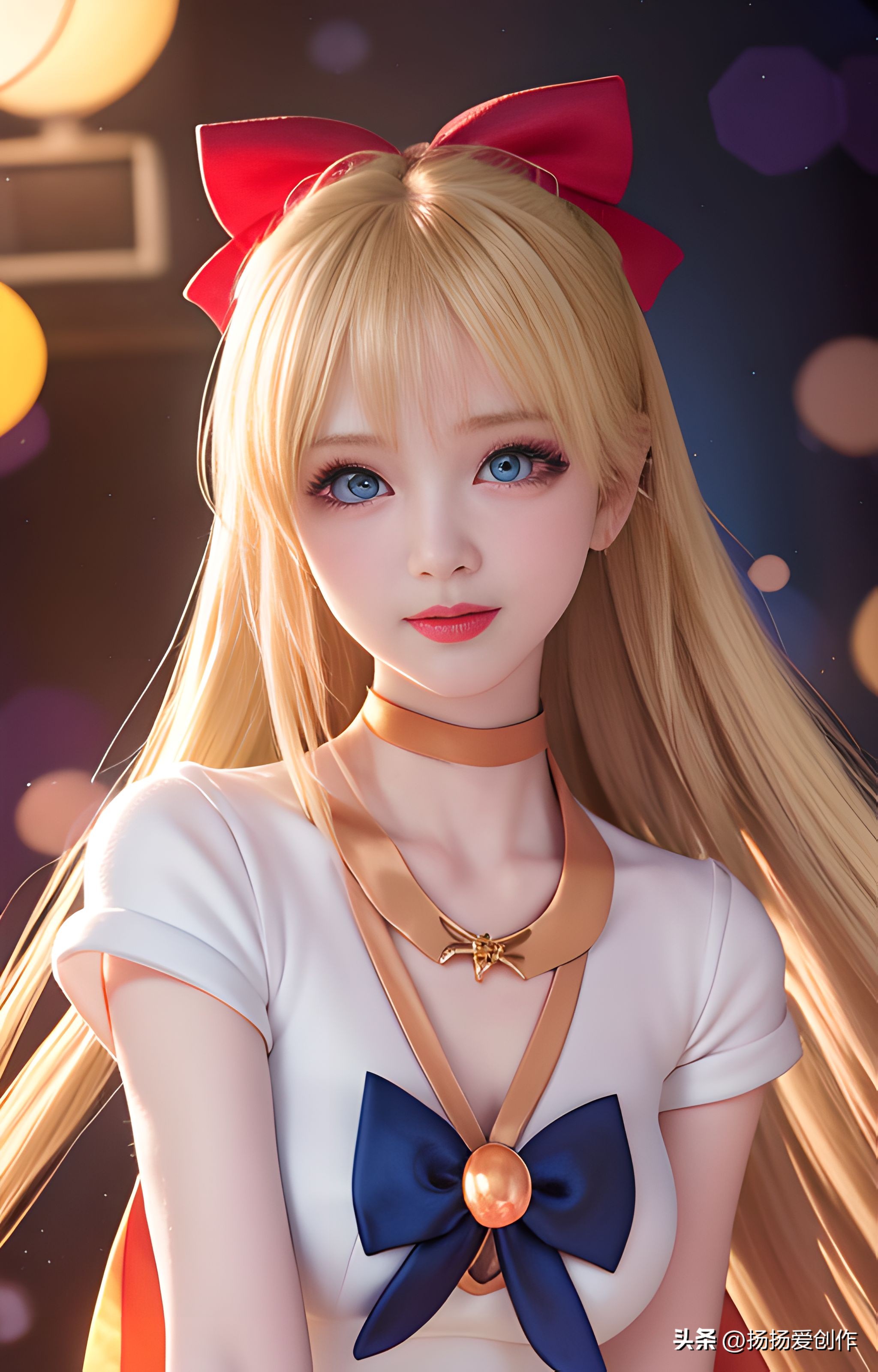 AI绘画-美少女战士爱野美奈子