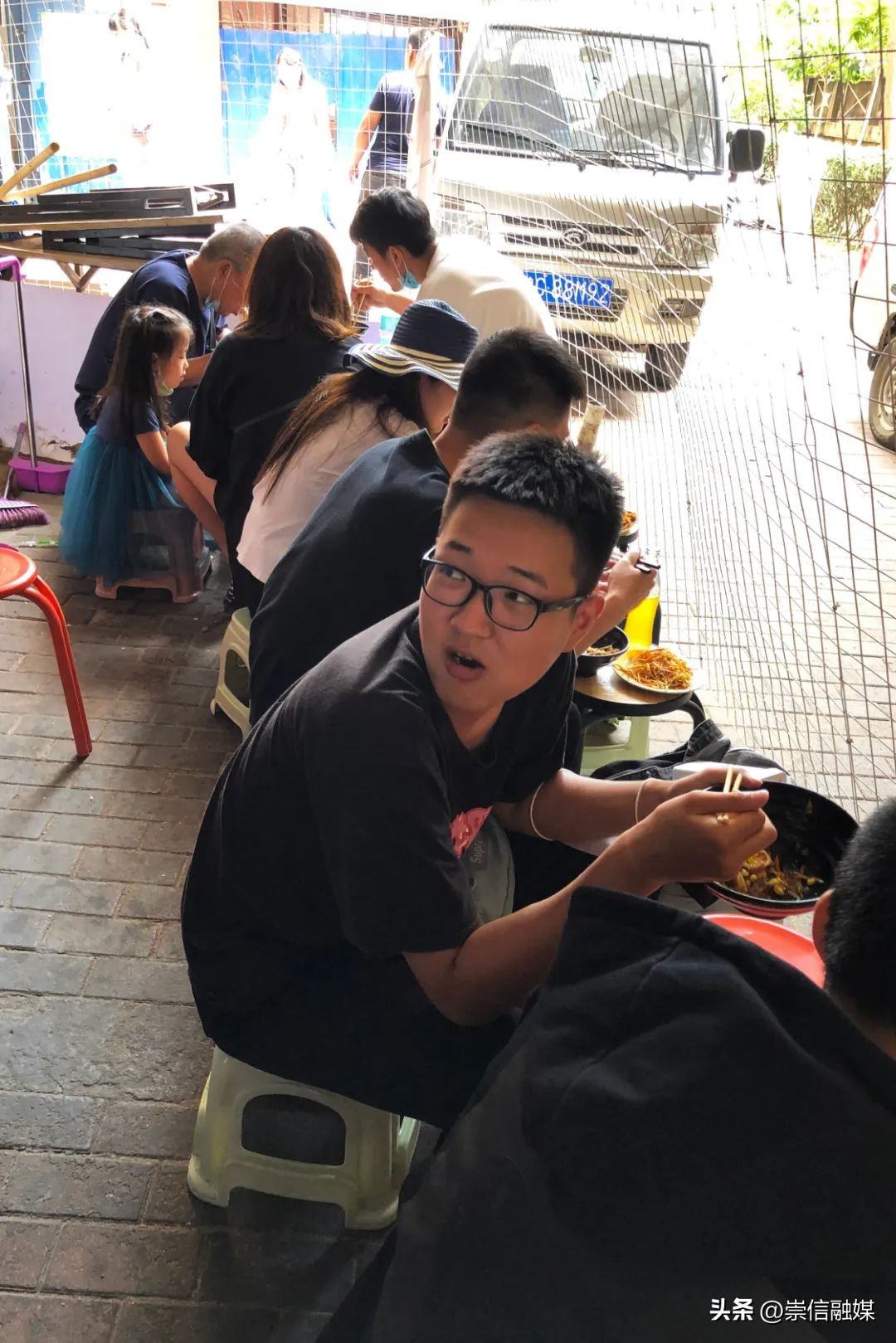 天津人最爱的捞面,天津早餐捞面