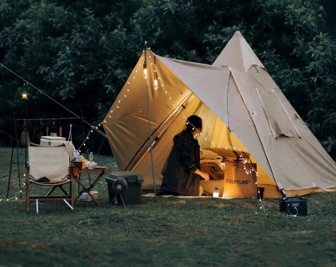 怎么做小帐篷露营地,自己制作露营风餐厅帐篷教程