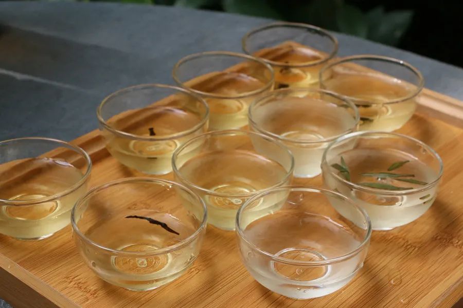 碧螺春泡的茶红色,碧螺春和鸭屎香