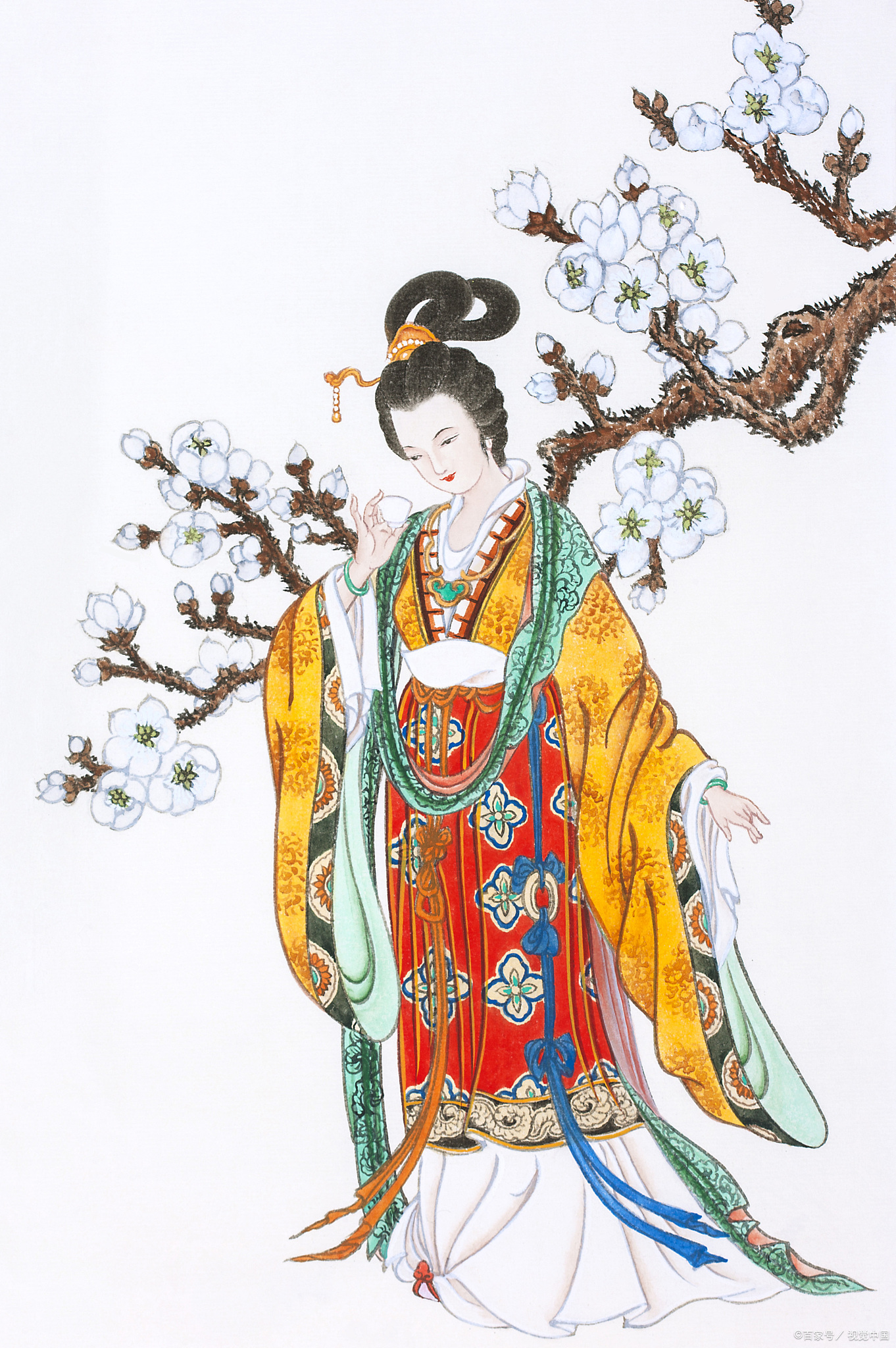 中国古代历朝美女系列杨贵妃,古今中外写杨贵妃的诗文