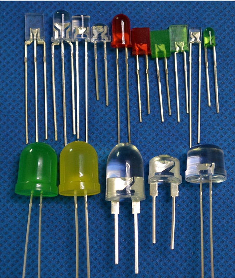 元器件led二极管,哪些元器件有三极管
