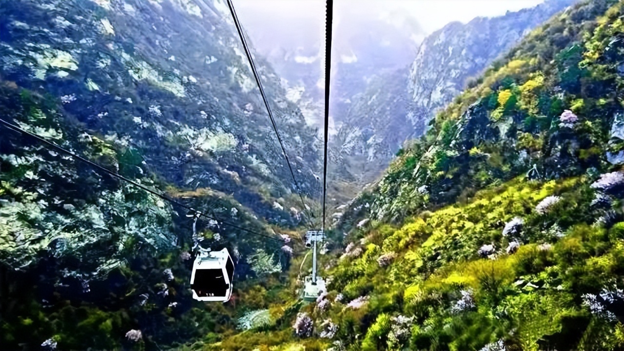 带你观赏华山金秋风景,华山美景一日游