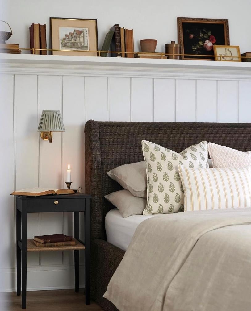 高级感原木风客厅设计,英国女子装修新房