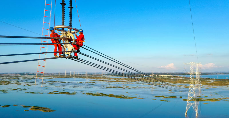 电网迎峰度夏保驾护航,电网迎峰度夏超高压建设工程竣工