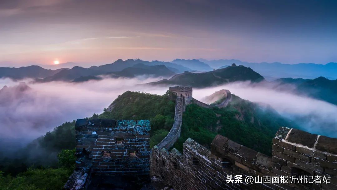 从未见过的绝美景点,长城摄影师