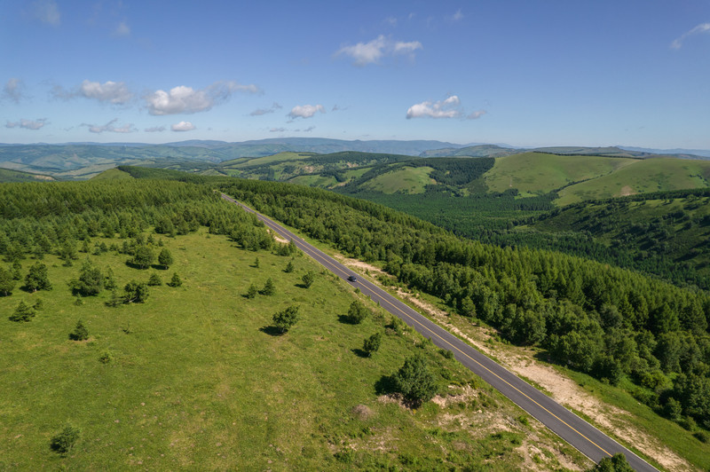 赤峰周边最美的公路,赤峰中国草原自驾游旅游胜地