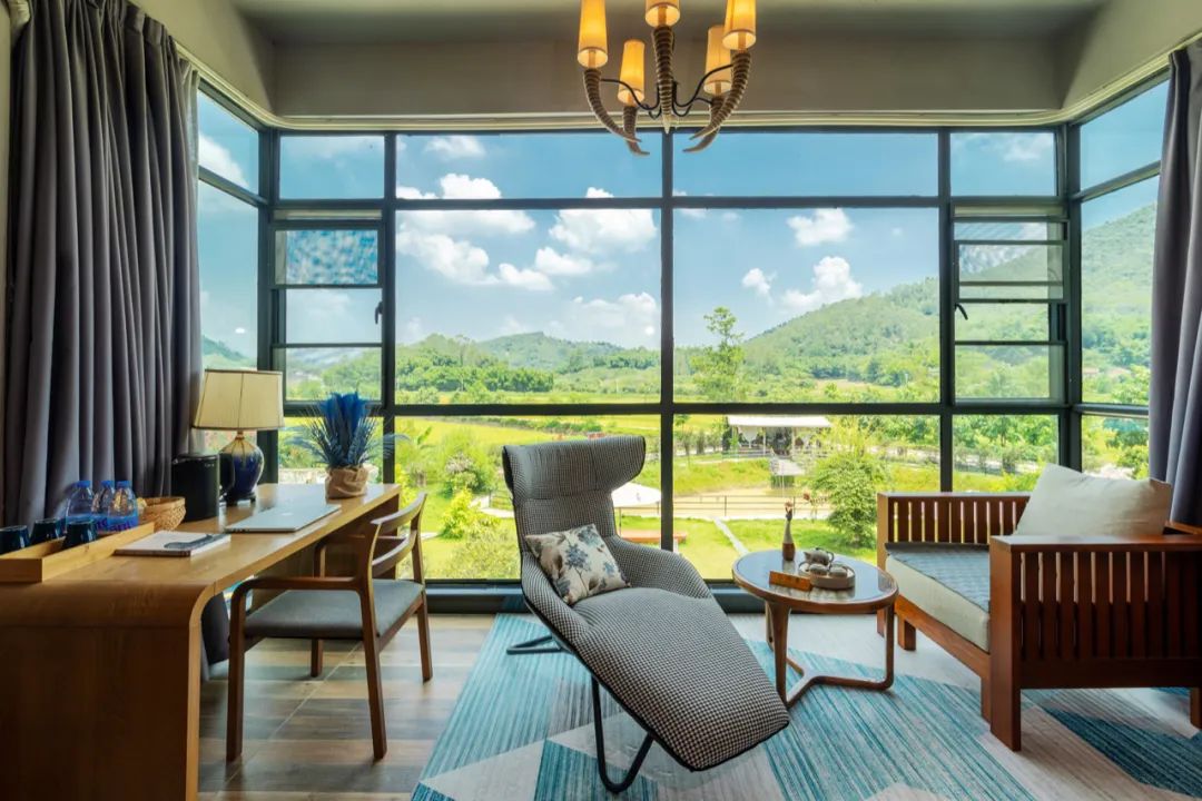 藏在广州竹林山野间的网红民宿,增城宛若故里稻田民宿