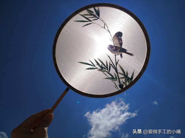 团扇种类大全图解,中国古老团扇图片大全