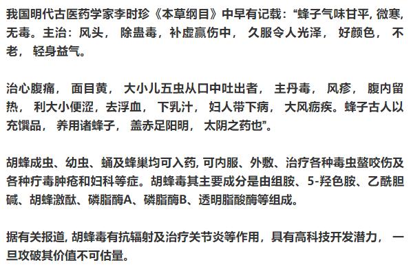 150元一斤，被叫做“天上人参”，被蛰很危险，却很好吃