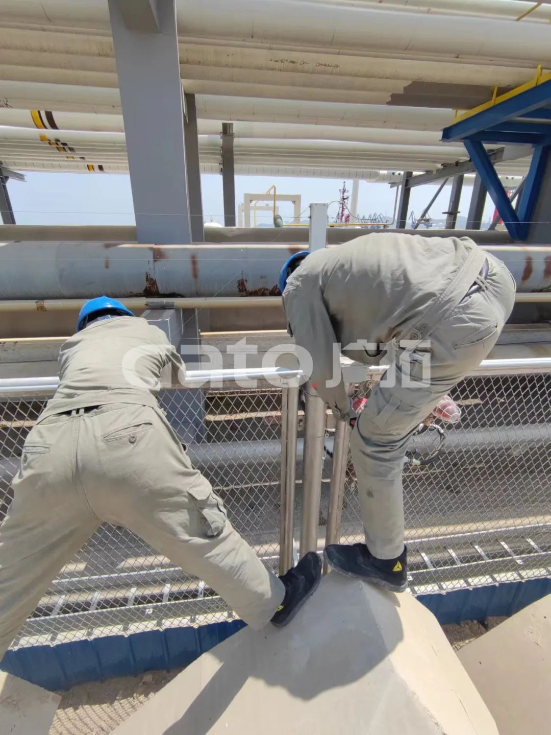 2200米烟台港码头重点防爆区？防爆张力电子围栏硬核出手