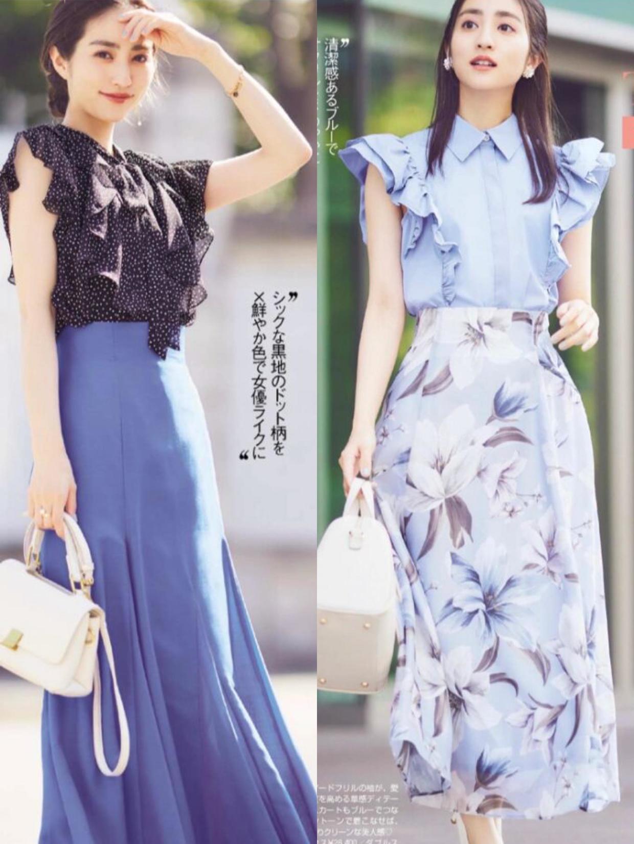 看了那么多“半身裙”，还是这些日本主妇最会穿，不花哨也不扮嫩