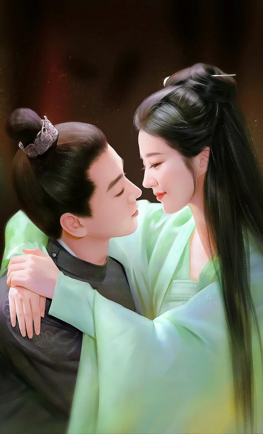 #梦华录#插画｜太上头了！愿剧中的他们永走花路，不知人间疾苦