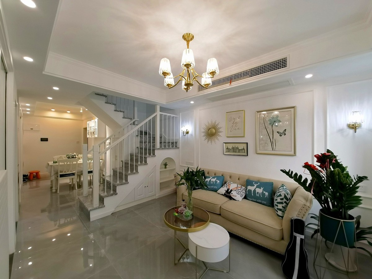 花漾紫郡120平复式装修儿童房设计让孩子更专注