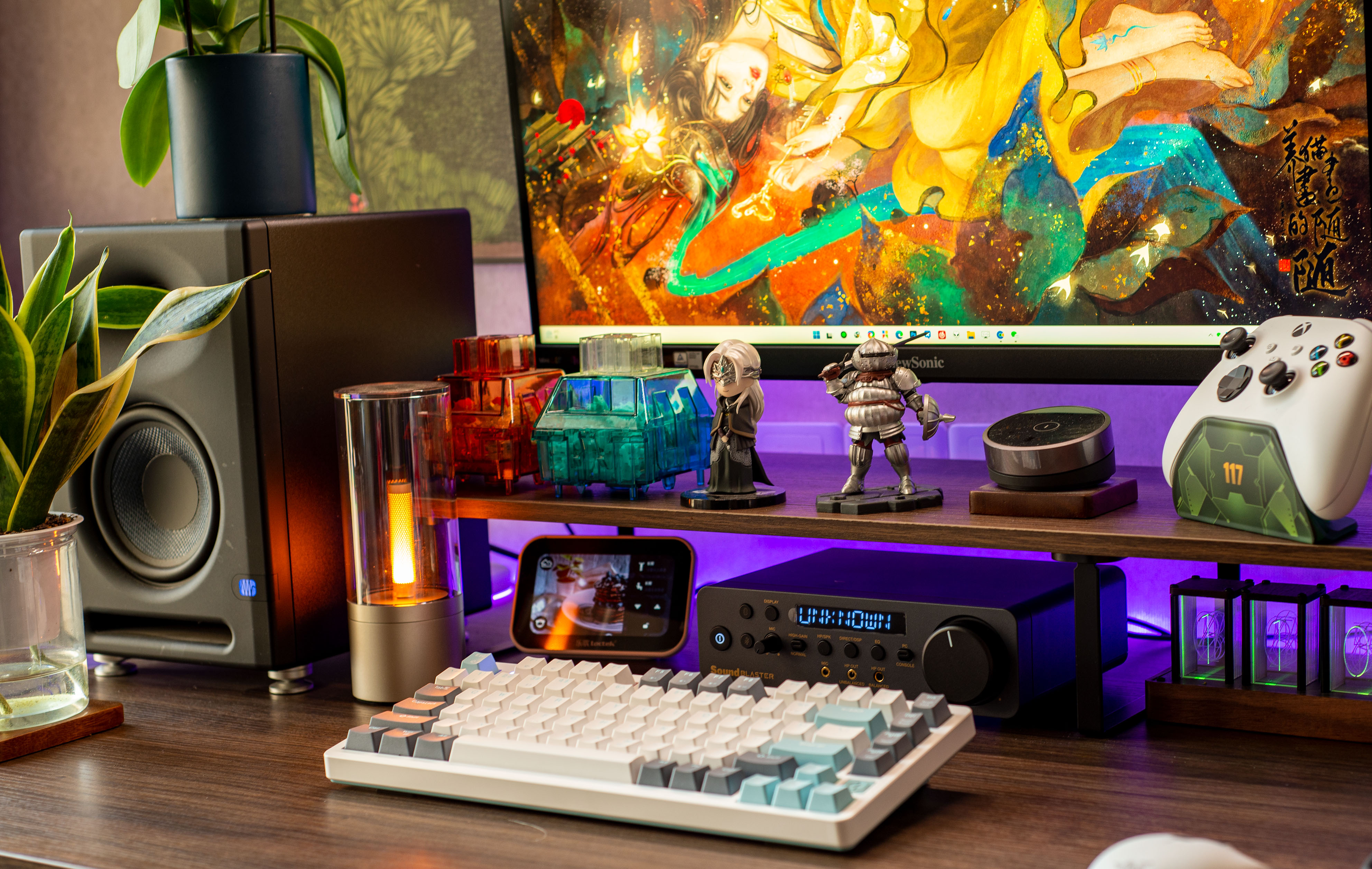 全网首晒、双CS43198+全平衡XAMP双耳放｜SoundBlasterX5外置声卡