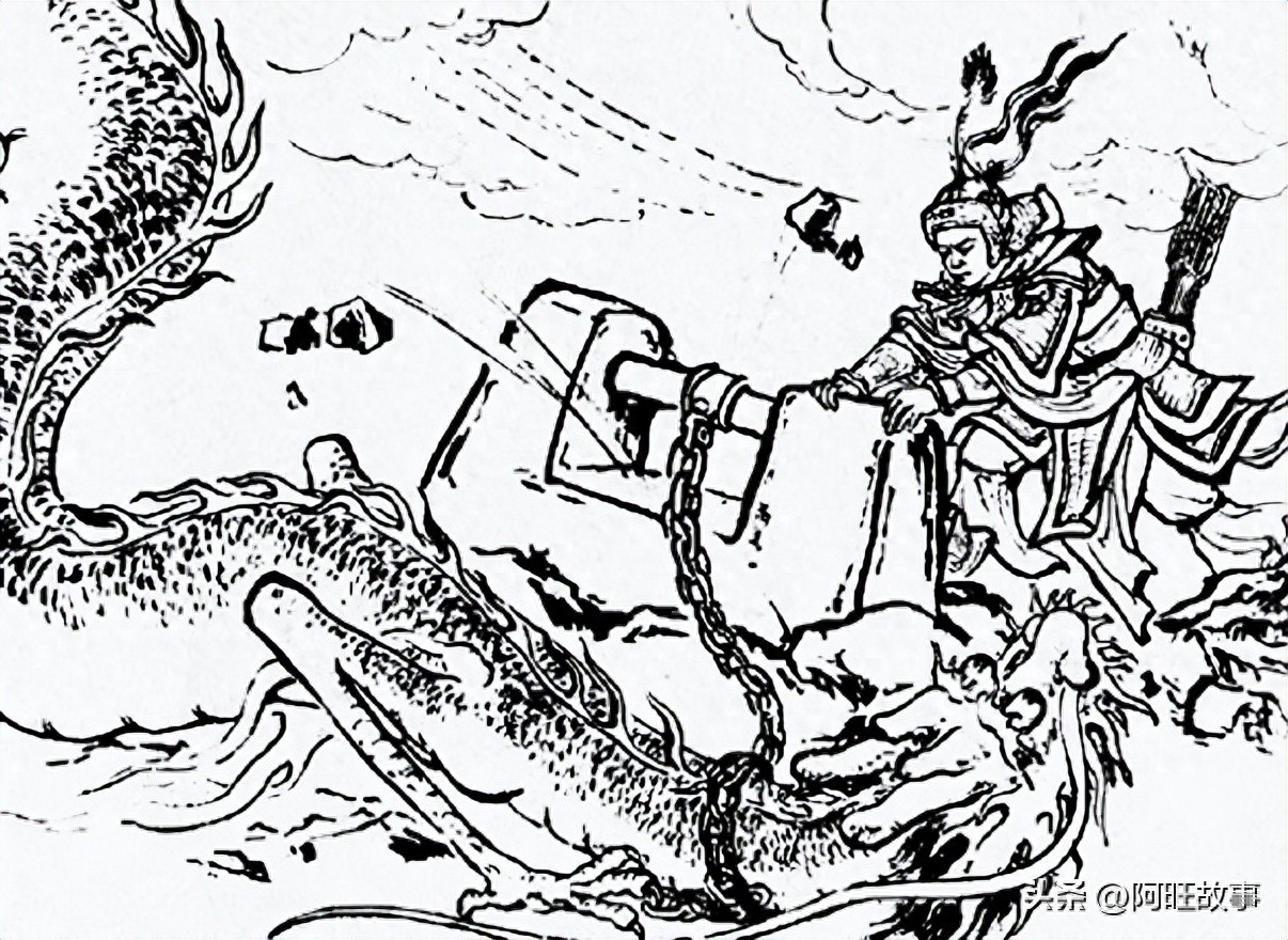 民间故事男子遭雷劈下集,民间故事男人将女人埋葬