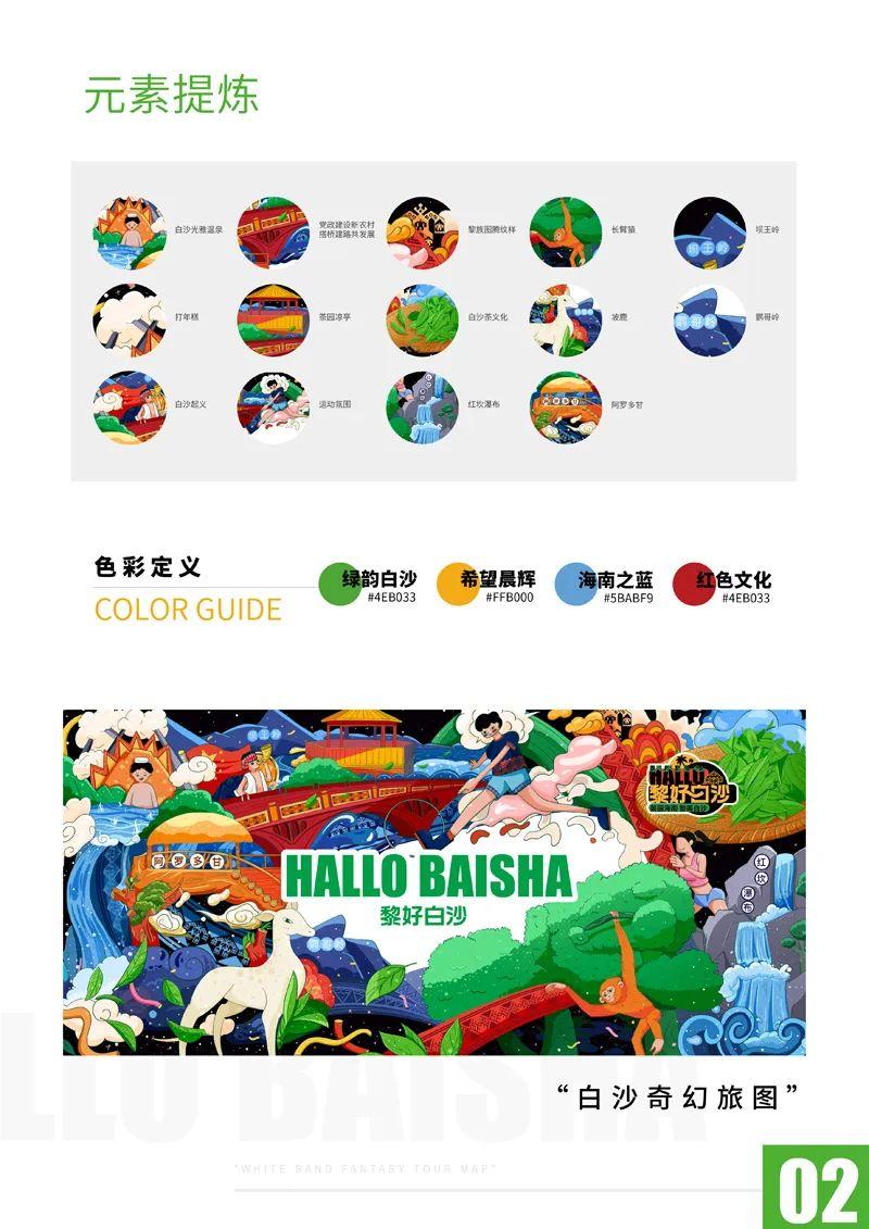 山水黎乡·绿韵白沙2022海南白沙黎族自治县文创设计大赛获奖作品公示