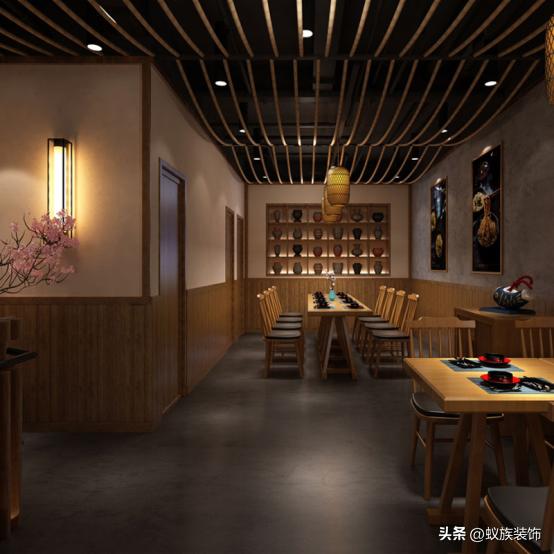 小面馆装修与设计,小面馆店铺装修