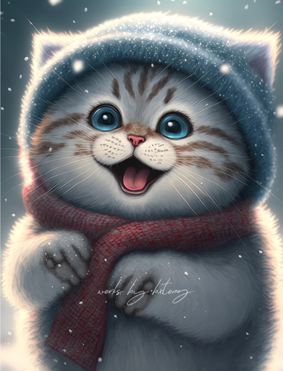 治愈橘猫壁纸图片,胖猫壁纸