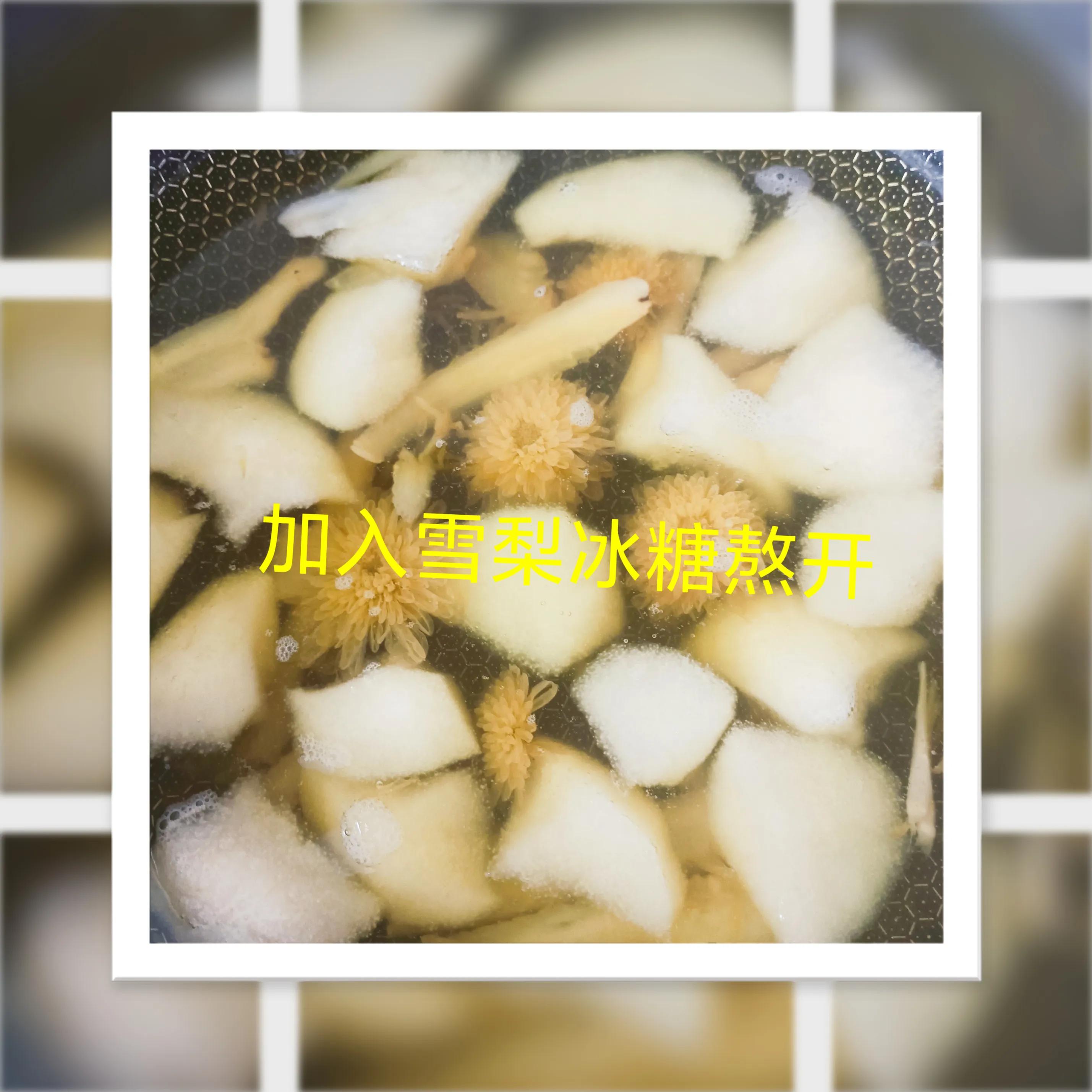 咳嗽可以吃菊花炖雪梨吗,百合川贝蒸雪梨适合支气管肺炎吗