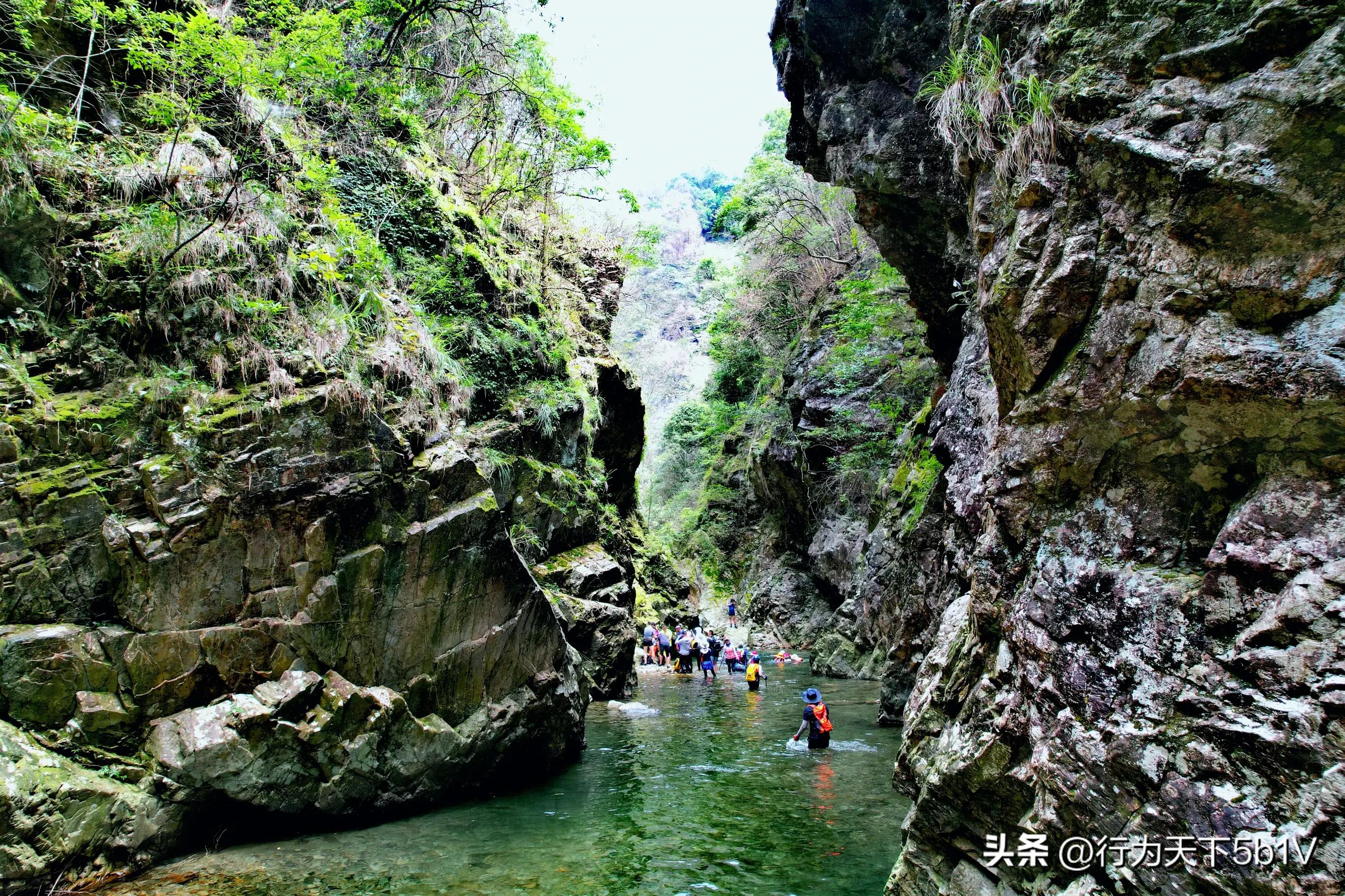 【探秘金紫山下的清凉秘境】行走在资源资江源大峡谷的风景线上